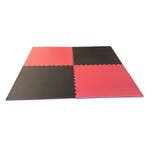 Puzzelmattenset 4 cm. rood/zwart 4 m2, Ophalen of Verzenden, Nieuw