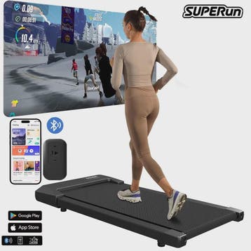 Compacte 2-in-1 Loopband voor Thuis: Wandelen & Rennen (2.5P, Verzenden, Nieuw