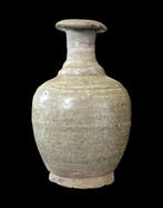 Oud-Chinees - Guan-flesvormige vaas met craquelé glazuur -