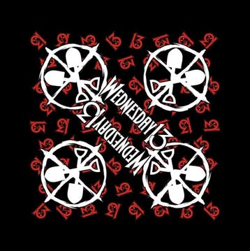 Wednesday 13 - Logo Shovels - Bandana officiële merchandise, Ophalen of Verzenden, Nieuw, Kleding