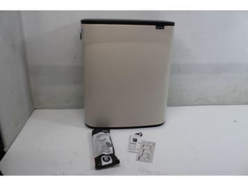 Brabantia Bo Touch Bin - Prullenbak - 60 liter - Soft Beige, Verzenden, Zo goed als nieuw