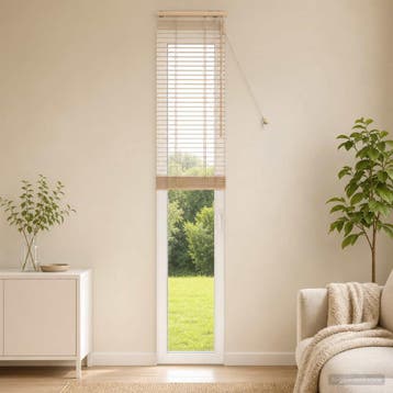 vidaXL Venetiaanse jaloezie Eiken Look 40 x 250 cm 35 mm, Verzenden, Nieuw, Bruin