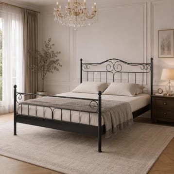 Van Schaik Nexo Metalen Bed - 180 x 210, Nieuw