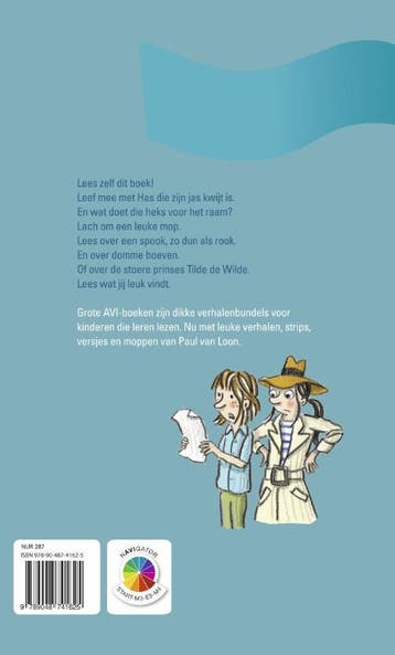 Het grote AVI boek van Paul van Loon / Grote AVI-boeken, Verzenden, Gelezen, Paul van Loon