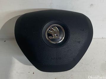 Skoda Octavia III stuur airbag 5E0880201, Ophalen, Gebruikt