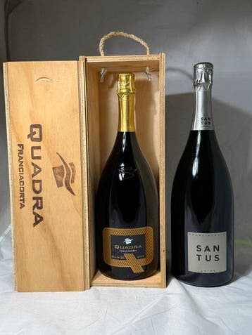 2009 Quadra Cuvée 46 Millesimato & 2011 Santus -, Nieuw
