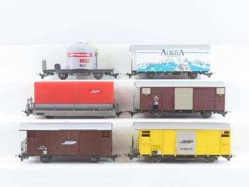 Bemo H0m - o.a. 2250 102/2252 135/2267 107 - Modeltrein, Nieuw