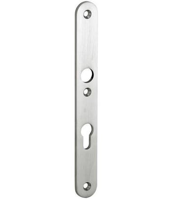 SKG3 ovaal smal schild PC92 binnen mat nikkel ongelakt, Verzenden, Nieuw