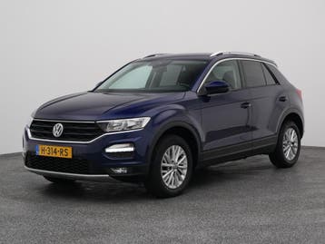 Zakelijke Lease |  Volkswagen T-Roc, Automaat, Stof, Gebruikt, Blauw