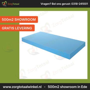 Zorgmatras - Presstige Koudschuim - SoliCore HRC-schuim, 90 cm, Eenpersoons, Nieuw, Ophalen of Verzenden