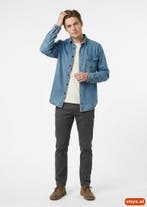 G-Star Casual overhemden Heren maat M Lichtblauw Vintage, Ophalen of Verzenden, Nieuw, G-Star