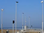 6, 7 of 8 meter heavy-duty stalen kantelmast met voetpla..., Nieuw