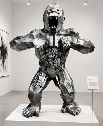Daluxe Art - 1999 • XXL Pop Art Gorilla 80cm