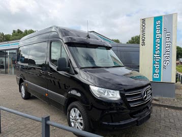 Zakelijke Lease |  Mercedes-Benz Sprinter 319 CDI V6 L2H2 E6, Automaat, Gebruikt, Euro 6, Zwart