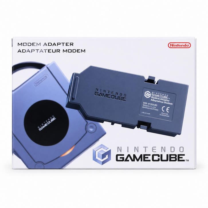 Nintendo GameCube Modem Adapter (DOL-012) (Nieuw), Spelcomputers en Games, Spelcomputers | Nintendo Consoles | Accessoires, Nieuw