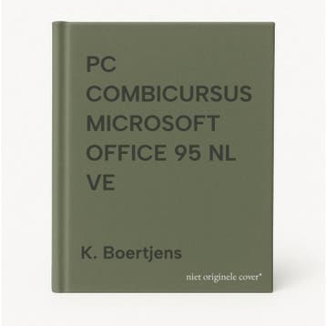 PC COMBICURSUS MICROSOFT OFFICE 95 NL VE - K. Boertjens, Boeken, Verzenden, Gelezen, K. Boertjens