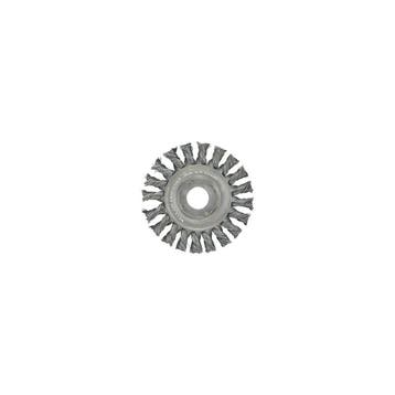 Ronde borstel staal getordeerd 115x mm FORMAT, Verzenden, Nieuw