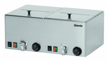 Bartscher Worstenwarmer | 2 Bassins, Verzenden, Nieuw in verpakking
