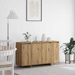 vidaXL Dressoir Artisan Eiken 135 x 41 x 75 cm Bewerkt hout, Verzenden, Nieuw, Overige houtsoorten, Minder dan 50 cm