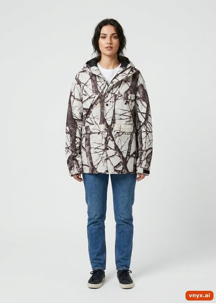 Ghost Camo Outdoorjassen Dames maat XL Crème Vintage, Kleding | Dames, Jassen | Zomer, Ophalen of Verzenden
