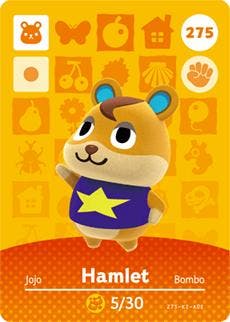 Amiibo Hamlet #275 - Series 3, Verzenden, Zo goed als nieuw