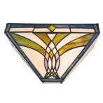 Tiffany wandlamp | zacht sfeerlicht van glas-in-lood, Huis en Inrichting, Verzenden, Nieuw, Glas, Tiffany - van klassiek tot art deco
