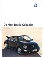 2003 VOLKSWAGEN NEW BEETLE CABRIOLET BROCHURE NEDERLANDS, Nieuw, Volkswagen, Author