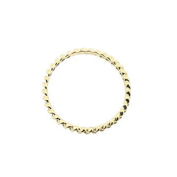 Blush gouden aanschuifring, Gebruikt, Overige kleuren, Ophalen of Verzenden, 17 tot 18