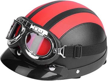 Motorhelm Scooter Rood | Lichtgewicht | Retourdeal 28%, Overige merken, Heren, Jethelm, Ophalen of Verzenden