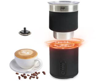 Jap Appliances Melkopschuimer 4-in-1 - Zwart, Verzenden, Nieuw