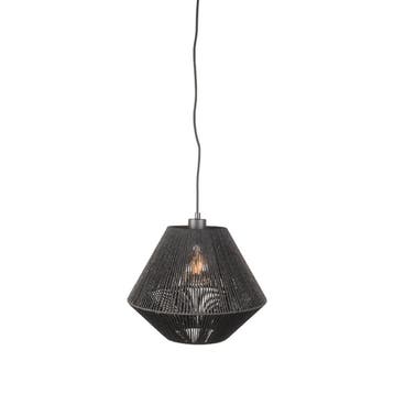 Hanglamp Ibiza | Zwart | Jute | 1-Lichts LABEL51, Verzenden, Nieuw in verpakking