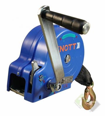Handlier KNOTT - Ongeremd - 450 Kg - 7M Lierband + Haak, Ophalen of Verzenden, Nieuw