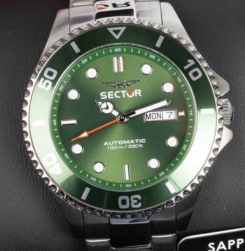 Sector - 230 - Automatic - Day & Date - 100 m - 43 mm -, Nieuw