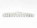 Tennis armband - 14 karaat Witgoud - 16.90ct. tw. Diamant
