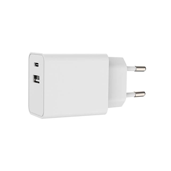 USB-A + USB-C OPLADER | WIT | 5V | 3A, Huis en Inrichting, Lampen | Overige