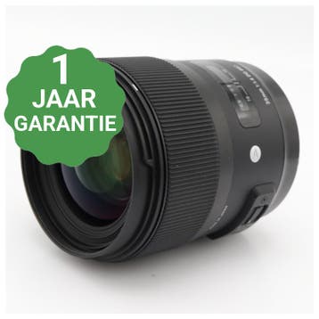 Sigma 35mm F/1.4 DG HSM Art Canon EF, Audio, Tv en Foto, Verzenden, Gebruikt