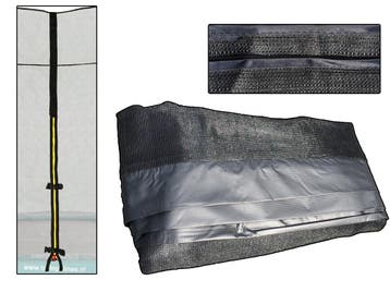 Los Veiligheidsnet voor rechthoekige trampoline 153 x 214 cm, Ophalen of Verzenden, Nieuw