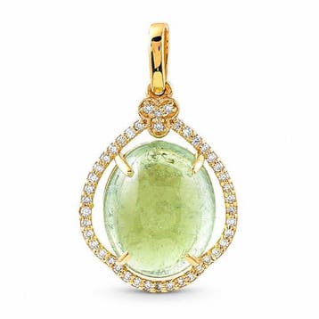 Zonder minimumprijs - Hanger - 14 karaat Geel goud - 6.58ct.