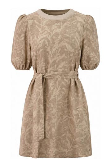 Smashed Lemon Jurk in maat 40 Beige, Smashed Lemon, Verzenden, Zo goed als nieuw, Beige