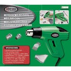 Hofftech Krachtig heteluchtpistool - 2000W - 4 nozzles -..., Ophalen of Verzenden, Nieuw