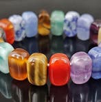 Elegante armband met 7 chakras, veelkleurig. Natuursteen