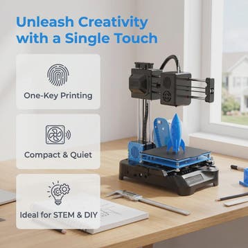 Easythreed K7 Mini FDM 3D Printer - Compact, Stil & Ideaal v, Verzenden, Nieuw