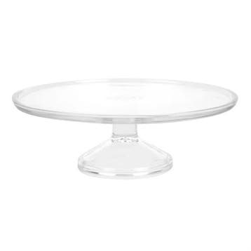 Glazen Taartplateau met Opstaande Rand Ø30,5 cm voor Bakk.., Verzenden
