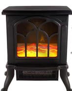 Elektrische haard 1800W met 3D vlam en verwarming, Huis en Inrichting, Haarden, Verzenden, Nieuw