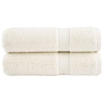 vidaXL Badhanddoeken SOLUND 2 st 600 g/m² 70x140 cm, Verzenden, Nieuw