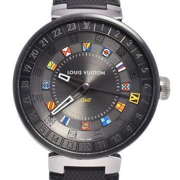 Louis Vuitton - Tambour Moon Dual Time GMT - QA097 - Heren -, Nieuw