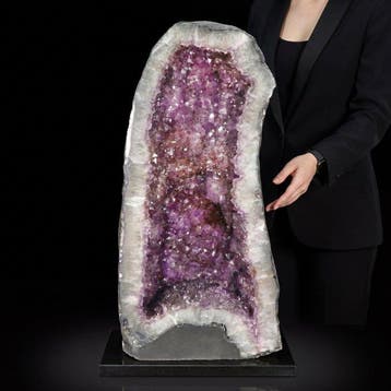 amethist - Geode - 61x29x25 cm- 46 kg