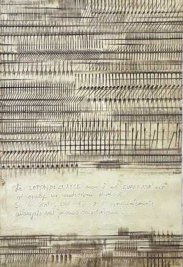 Arnaldo Pomodoro (1926-2025) - Cronaca 7 - Gastone Novelli, Antiek en Kunst