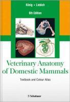 Veterinary Anatomy of Domestic Mammals 9783794528332, Boeken, Zo goed als nieuw
