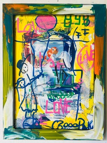 David Harianna (1978) - Esclusiva Opera dArte Pop Art:, Nieuw